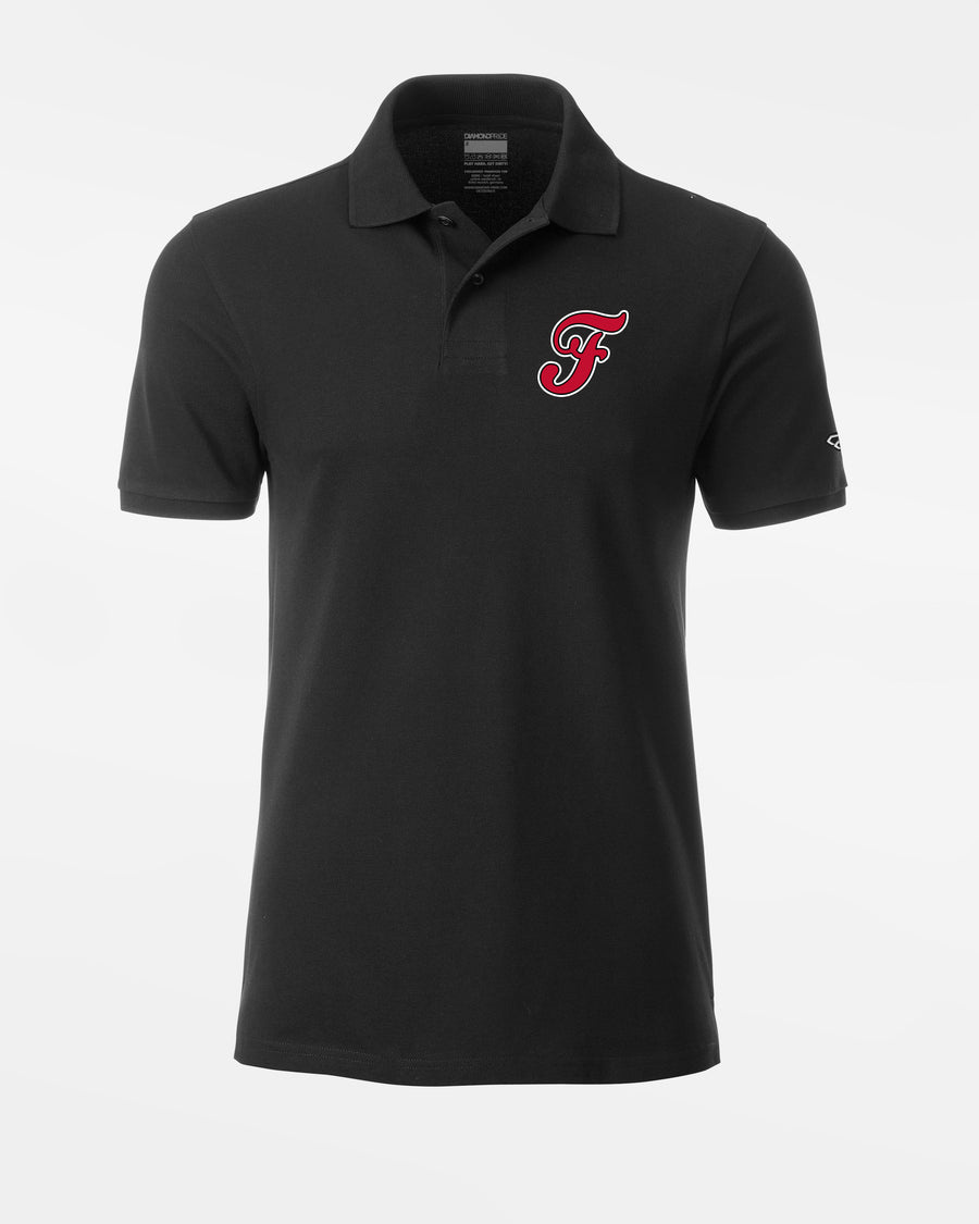 Diamond Pride Premium Polo-Shirt "Frankfurt Eagles", F, schwarz-DIAMOND PRIDE