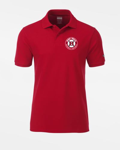 Diamond Pride Premium Polo-Shirt "Hard Bulls", Crest, rot-DIAMOND PRIDE
