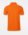 Diamond Pride Premium Polo-Shirt "Laufer Wölfe", Wölfe, orange-DIAMOND PRIDE