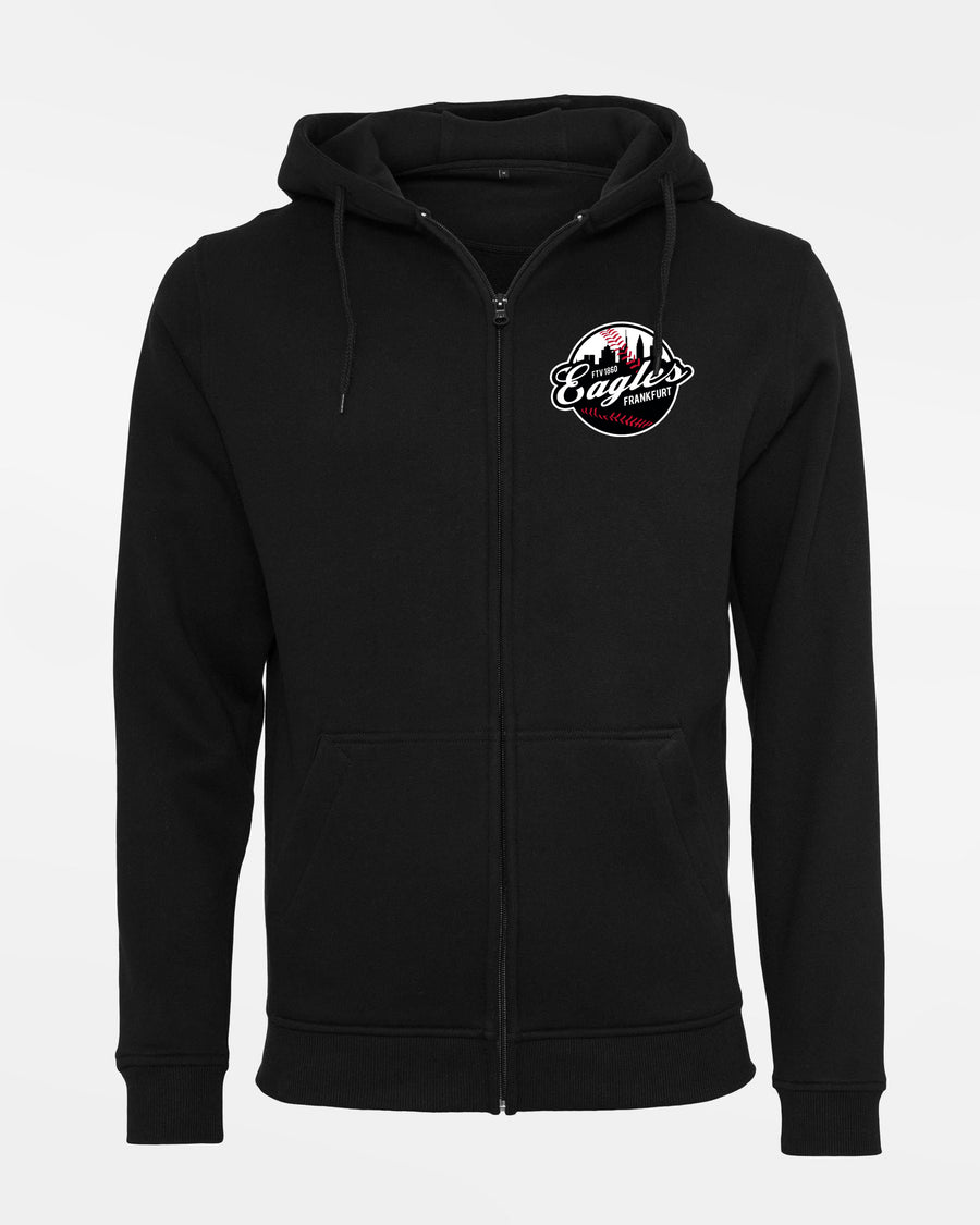 Diamond Pride Premium Zip-Hoodie "Frankfurt Eagles", Crest, schwarz-DIAMOND PRIDE