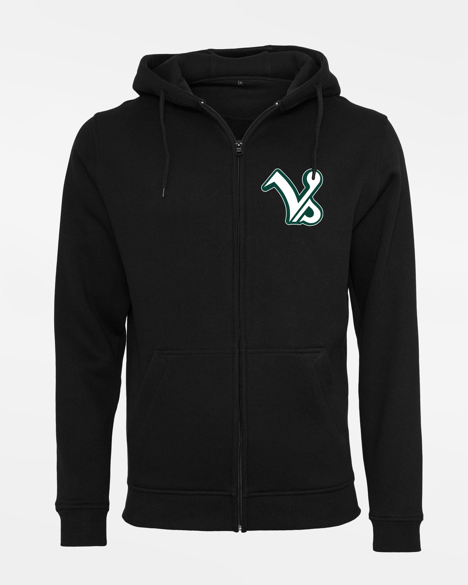 Diamond Pride Premium Zip-Hoodie "Kufstein Vikings", VS, schwarz-DIAMOND PRIDE