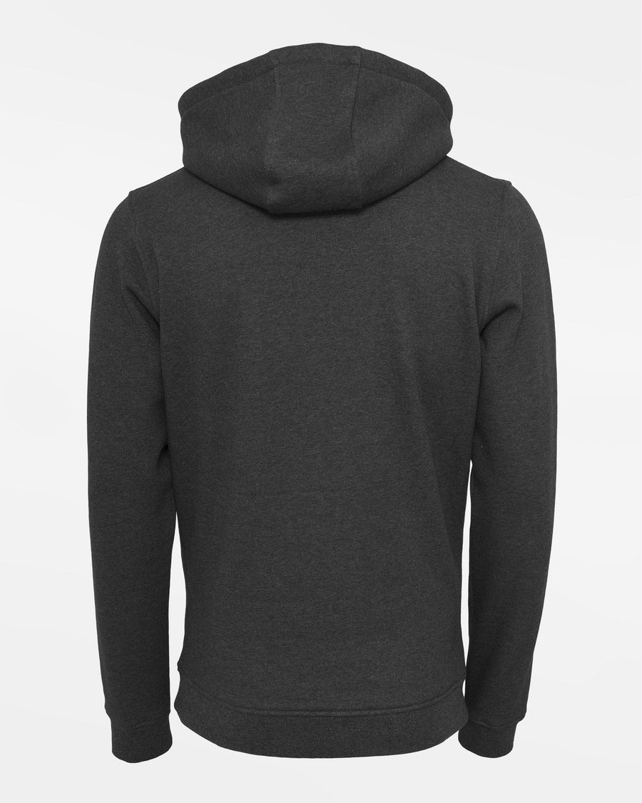 Diamond Pride Premium Zip-Hoodie "Wolfsburg Blackbirds", Crest, heather dunkelgrau-DIAMOND PRIDE