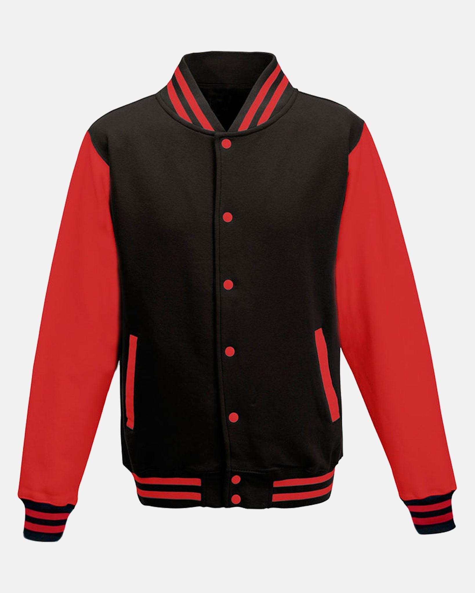 Diamond Pride Varsity College Jacke "Altdorf Raptors", schwarz-rot-DIAMOND PRIDE