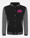 Diamond Pride Varsity College Jacke "Bonn Magentics", M & Magentics, schwarz-dunkelgrau-DIAMOND PRIDE