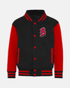 Diamond Pride Varsity College Jacke "Bremen Dockers", B & Script, schwarz-rot-DIAMOND PRIDE