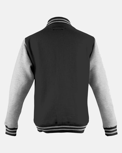 Diamond Pride Varsity College Jacke "Hard Bulls", schwarz-heather grau (Copy)-DIAMOND PRIDE