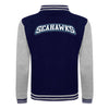 Diamond Pride Varsity College Jacke "Kiel Seahawks", K, navy blau - heather grau-DIAMOND PRIDE