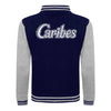 Diamond Pride Varsity College Jacke "Munich Caribes", MC & Script, navy blau-heather grau-DIAMOND PRIDE