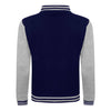 Diamond Pride Varsity College Jacke, navy blau-heather grau-DIAMOND PRIDE