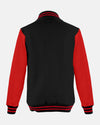 Diamond Pride Varsity College Jacke, schwarz-rot-DIAMOND PRIDE