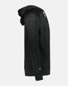 Holloway All-Pro Performance Fleece Hoodie "Gröbenzell Bandits", heather schwarz-DIAMOND PRIDE