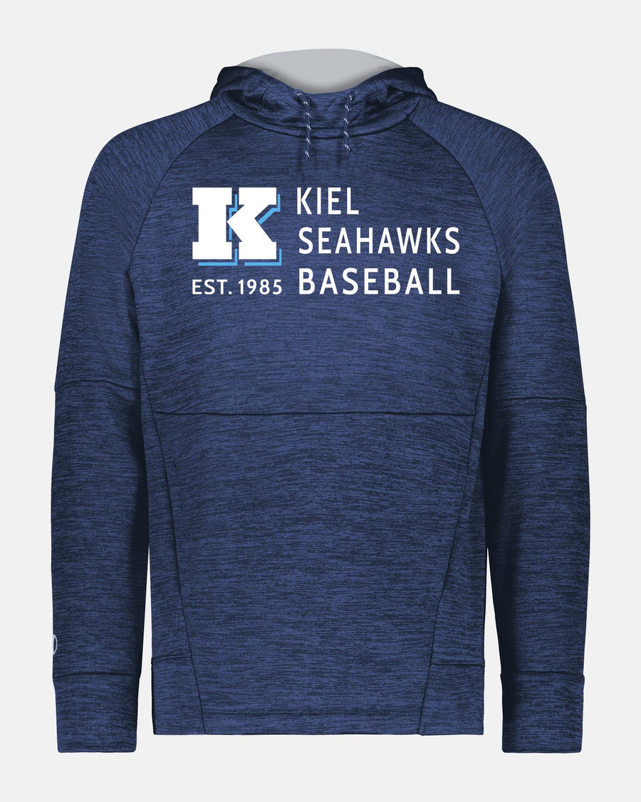 Holloway All-Pro Performance Fleece Hoodie "Kiel Seahawks", heather navy blau-DIAMOND PRIDE