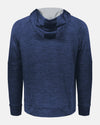 Holloway All-Pro Performance Fleece Hoodie "Munich Caribes", Script, heather navy blau-DIAMOND PRIDE