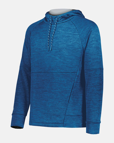 Holloway All-Pro Performance Fleece Hoodie, heather royal-blau-DIAMOND PRIDE