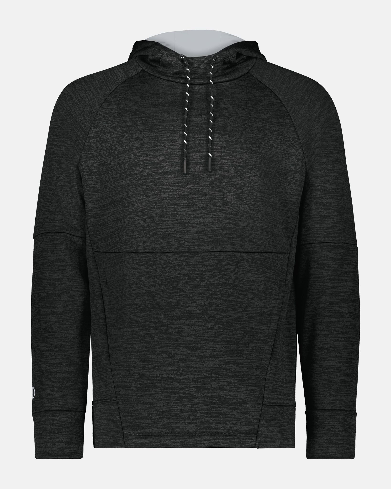 Holloway All-Pro Performance Fleece Hoodie, heather schwarz-DIAMOND PRIDE