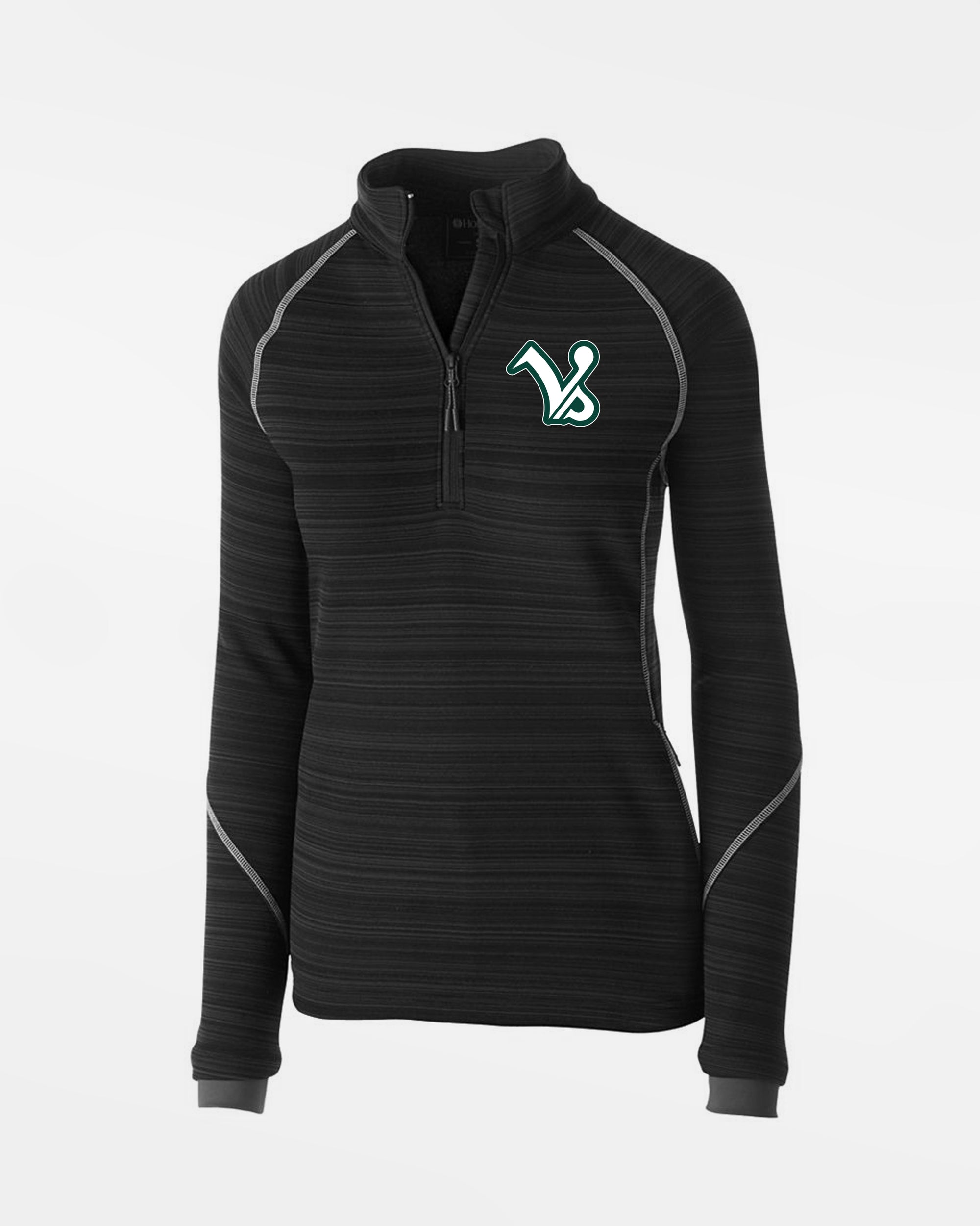 Holloway Deviate Ladies Warmup Pullover "Kufstein Vikings", VS, schwarz-DIAMOND PRIDE