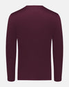 Holloway Essential Long Sleeve, maroon rot