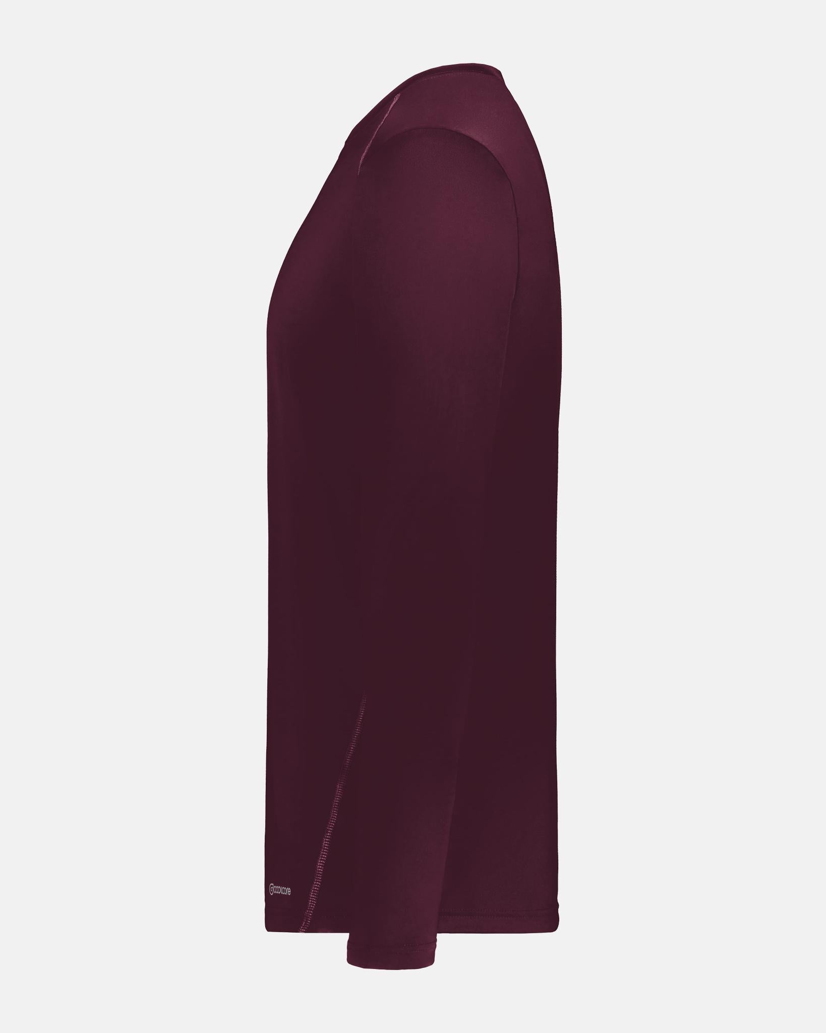 Holloway Essential Long Sleeve, maroon rot