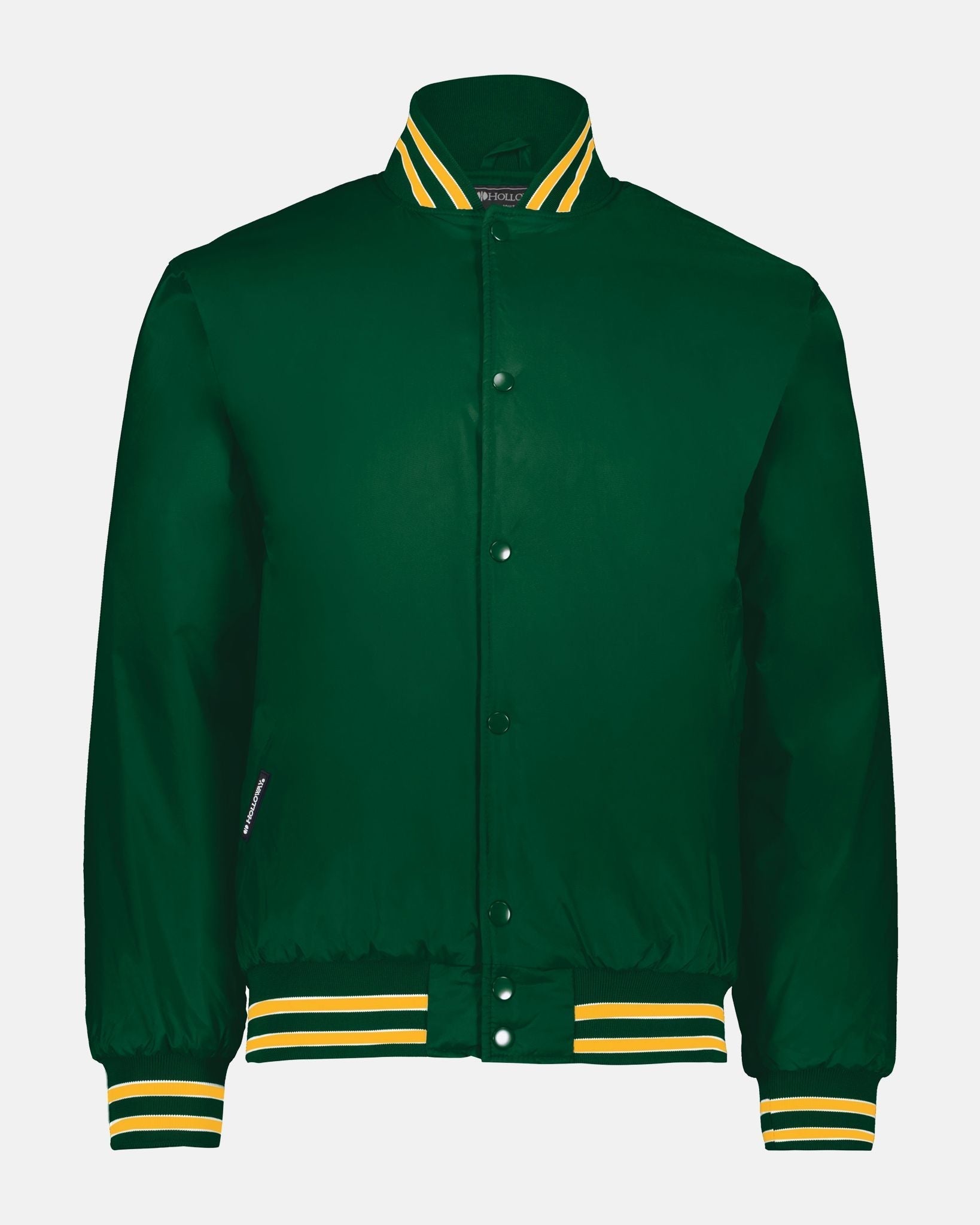 Holloway Heritage Jacket "Herrenberg Wanderers", incl. white 2D - Embroidery "H", dunkelgrün gelb / Mindestbestellmenge: 10 Stück-DIAMOND PRIDE