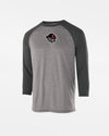 Holloway Kids Typhoon 3/4 Sleeve Functional Shirt "Freising Grizzlies", Bear, dunkelgrau-DIAMOND PRIDE