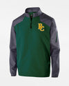 Holloway Raider Warmup Longsleeve Pullover "Bonn Capitals", BC, dunkelgrün-grau-DIAMOND PRIDE