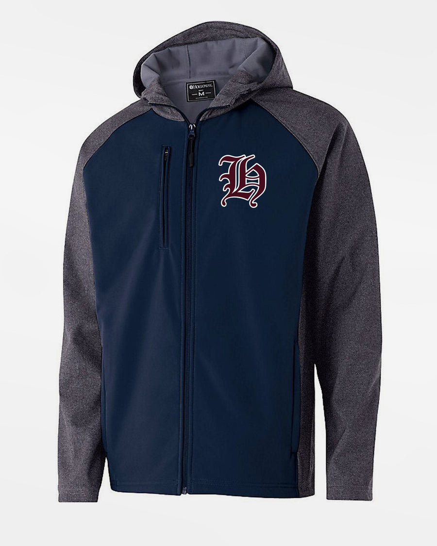 Holloway Raider Warmup Softshell Jacket "Tübingen Hawks", H, navy blau-grau-DIAMOND PRIDE