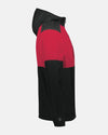 Holloway SeriesX Hooded Jacket, schwarz-rot-DIAMOND PRIDE
