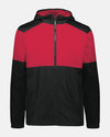 Holloway SeriesX Hooded Jacket, schwarz-rot-DIAMOND PRIDE