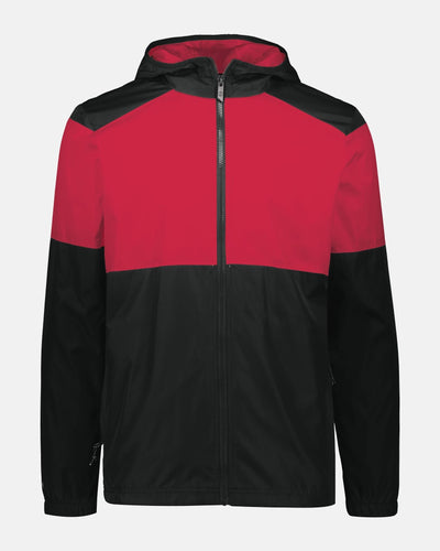 Holloway SeriesX Hooded Jacket, schwarz-rot-DIAMOND PRIDE