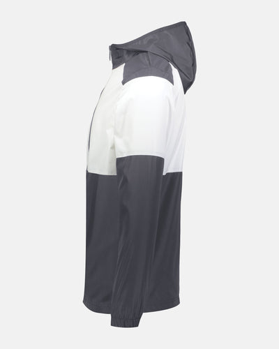 Holloway SeriesX Hooded Jacket, dunkelgrau-weiss-DIAMOND PRIDE
