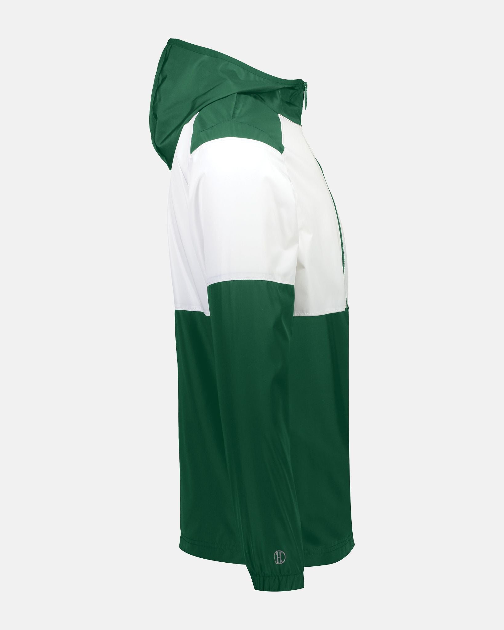 Holloway SeriesX Hooded Jacket, dunkelgrün-weiss-DIAMOND PRIDE