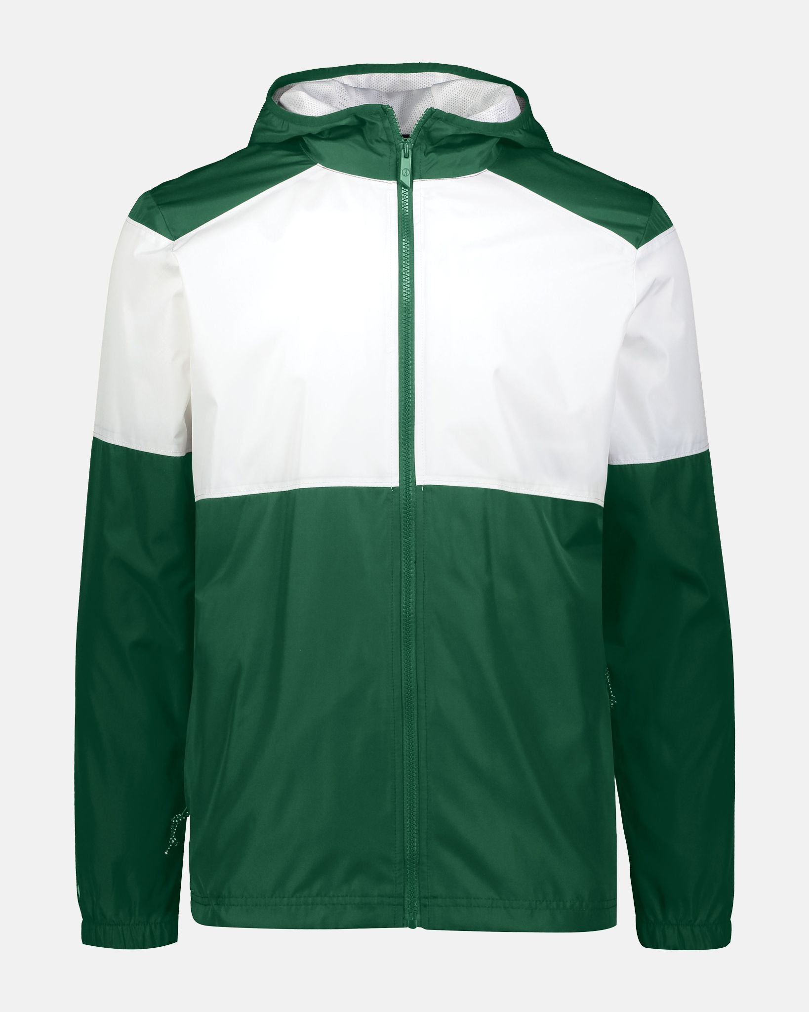 Holloway SeriesX Hooded Jacket, dunkelgrün-weiss-DIAMOND PRIDE