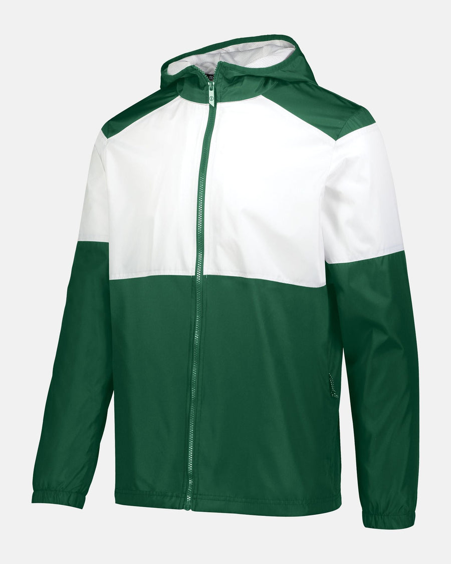 Holloway SeriesX Hooded Jacket, dunkelgrün-weiss-DIAMOND PRIDE