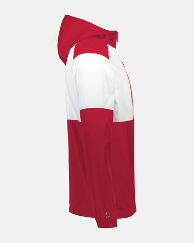 Holloway SeriesX Hooded Jacket, rot-weiss-DIAMOND PRIDE