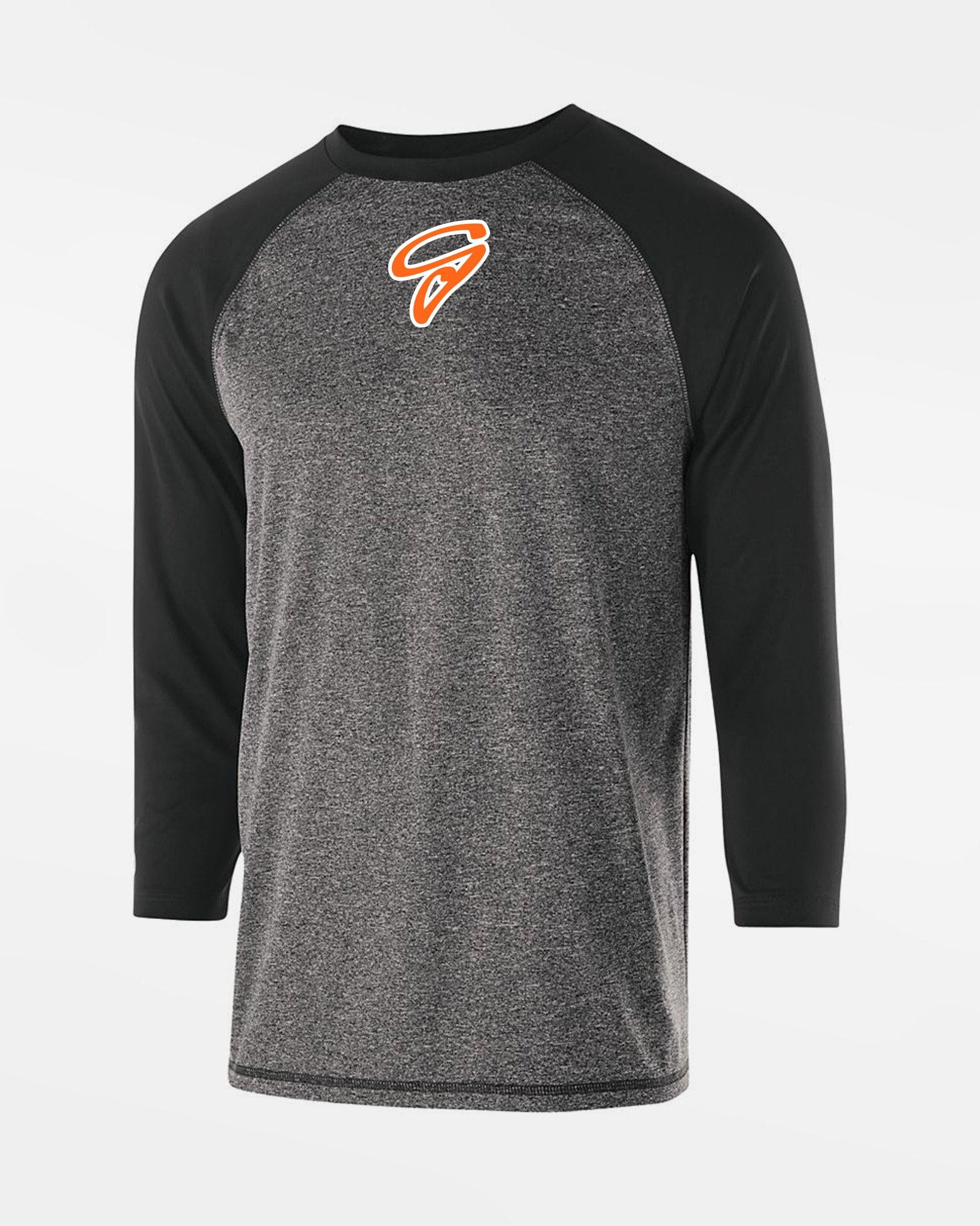 Holloway Typhoon 3/4 Sleeve Functional Shirt "Gröbenzell Bandits", G, schwarz-DIAMOND PRIDE