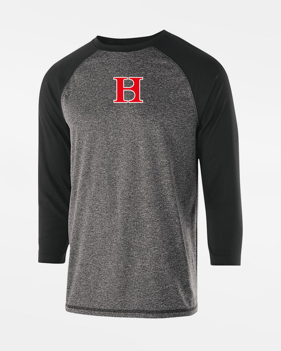 Holloway Typhoon 3/4 Sleeve Functional Shirt "Hard Bulls", HB, schwarz-DIAMOND PRIDE