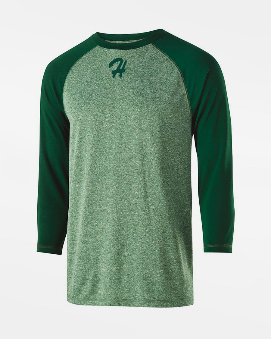 Holloway Typhoon 3/4 Sleeve Functional Shirt "Herrenberg Wanderers", H, dunkelgrün-DIAMOND PRIDE