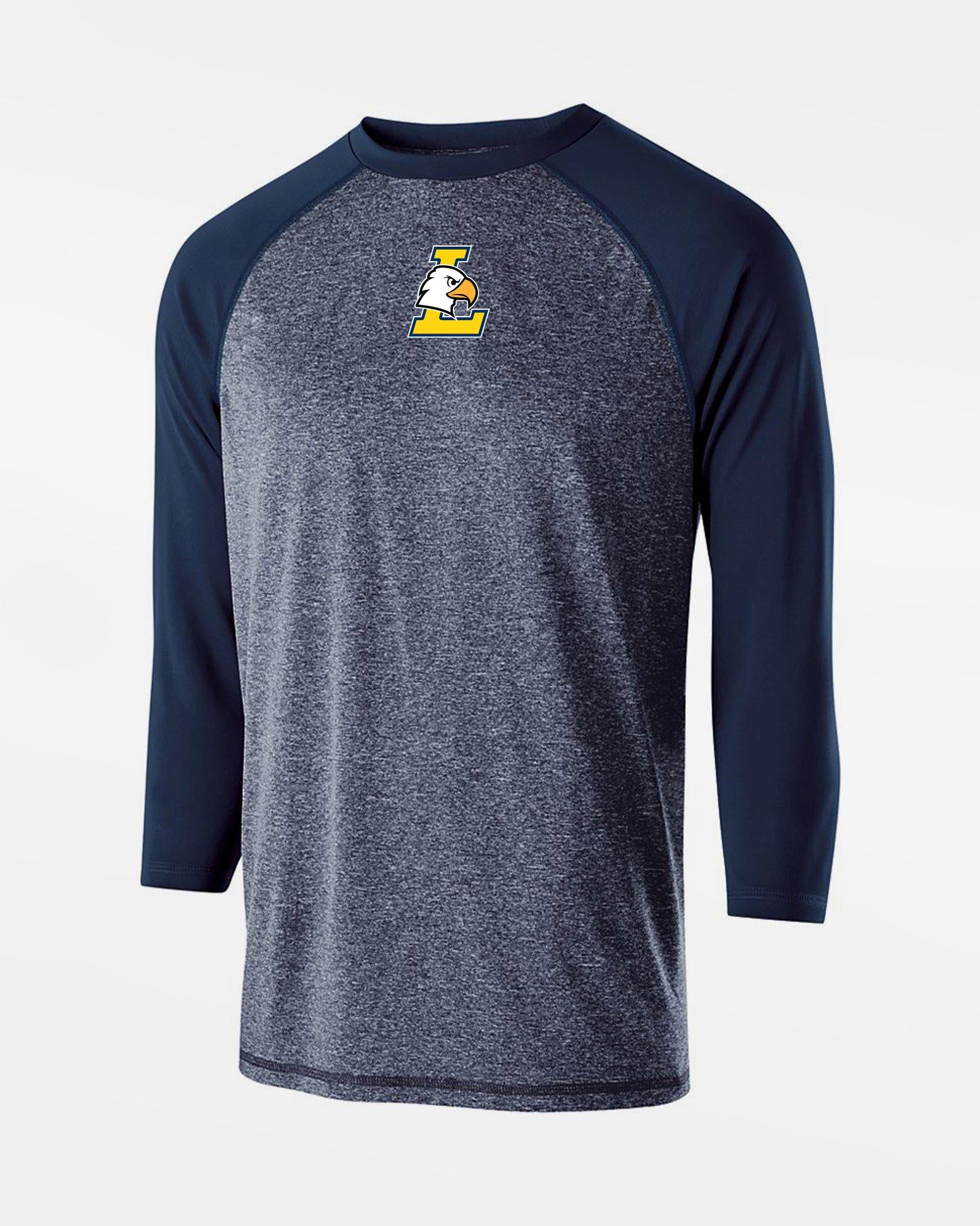 Holloway Typhoon 3/4 Sleeve Functional Shirt "Luzern Eagles", L, navy blau-DIAMOND PRIDE