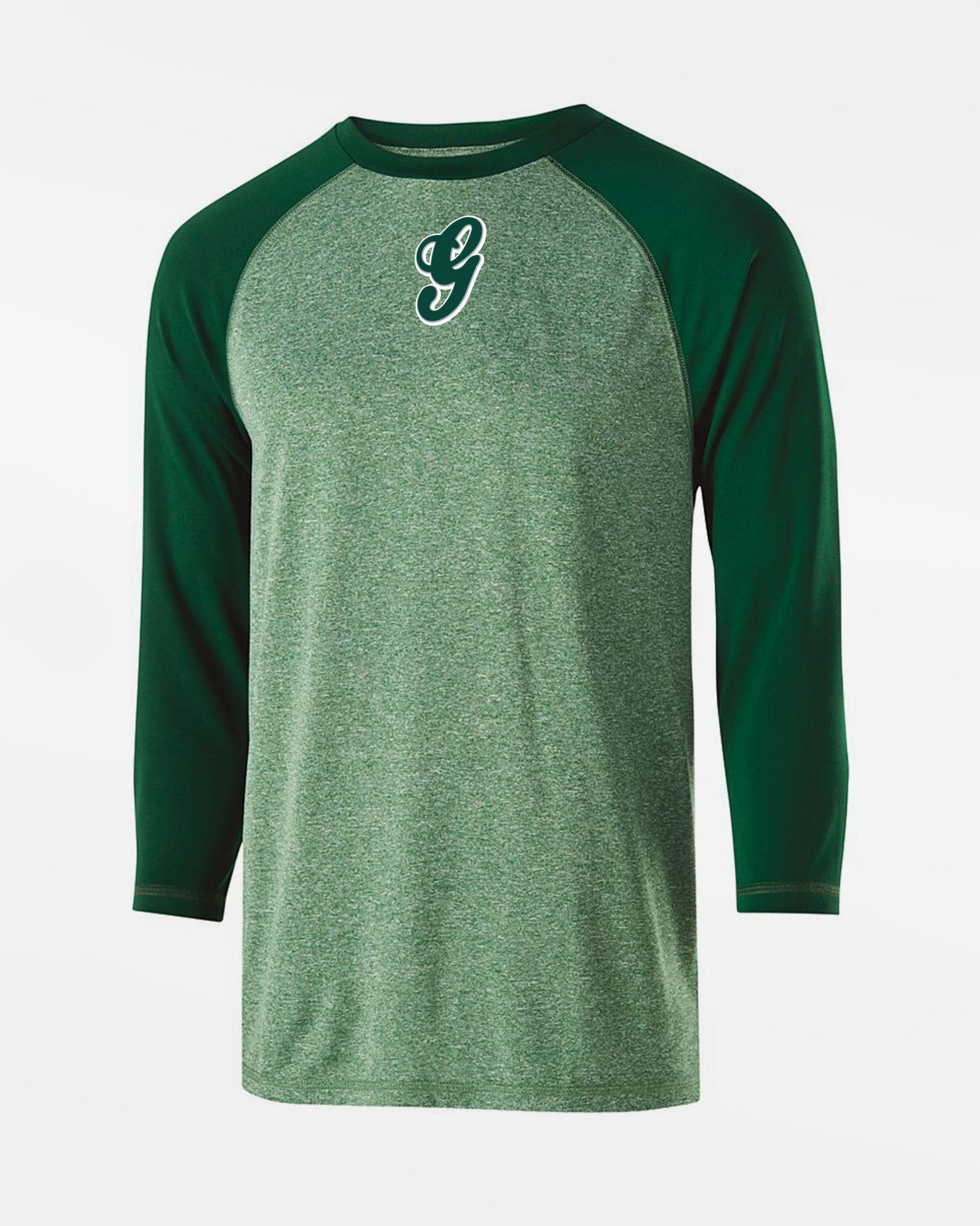 Holloway Typhoon 3/4 Sleeve Functional Shirt "Niederlamitz Greens", G, dunkelgrün-DIAMOND PRIDE