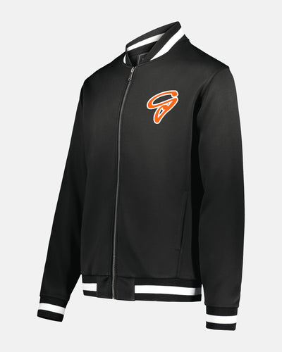 Holloway V-Street Full Zip Jacket "Gröbenzell Bandits", schwarz-DIAMOND PRIDE