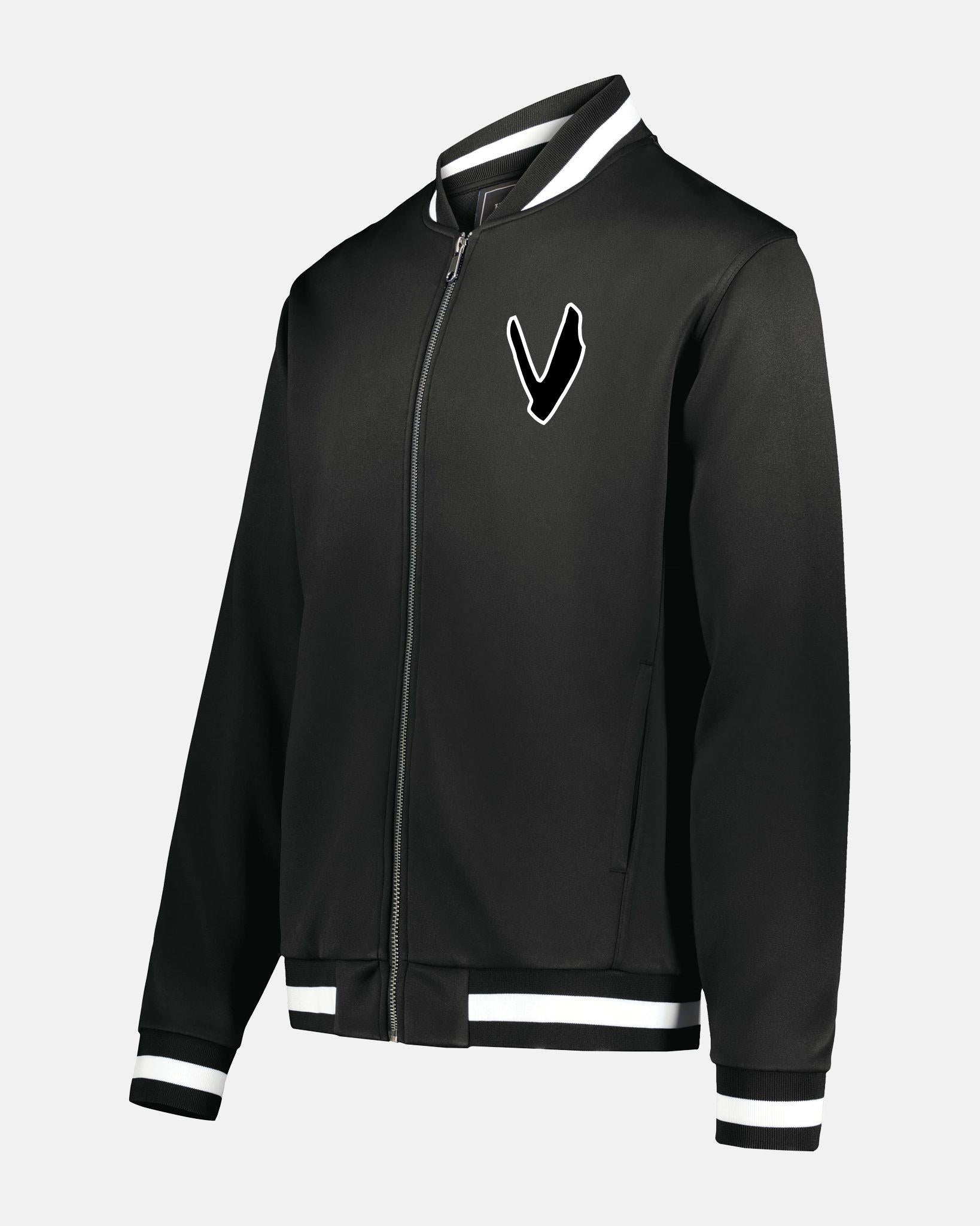 Holloway V-Street Full Zip Jacket "Wesseling Vermins", V, schwarz-DIAMOND PRIDE