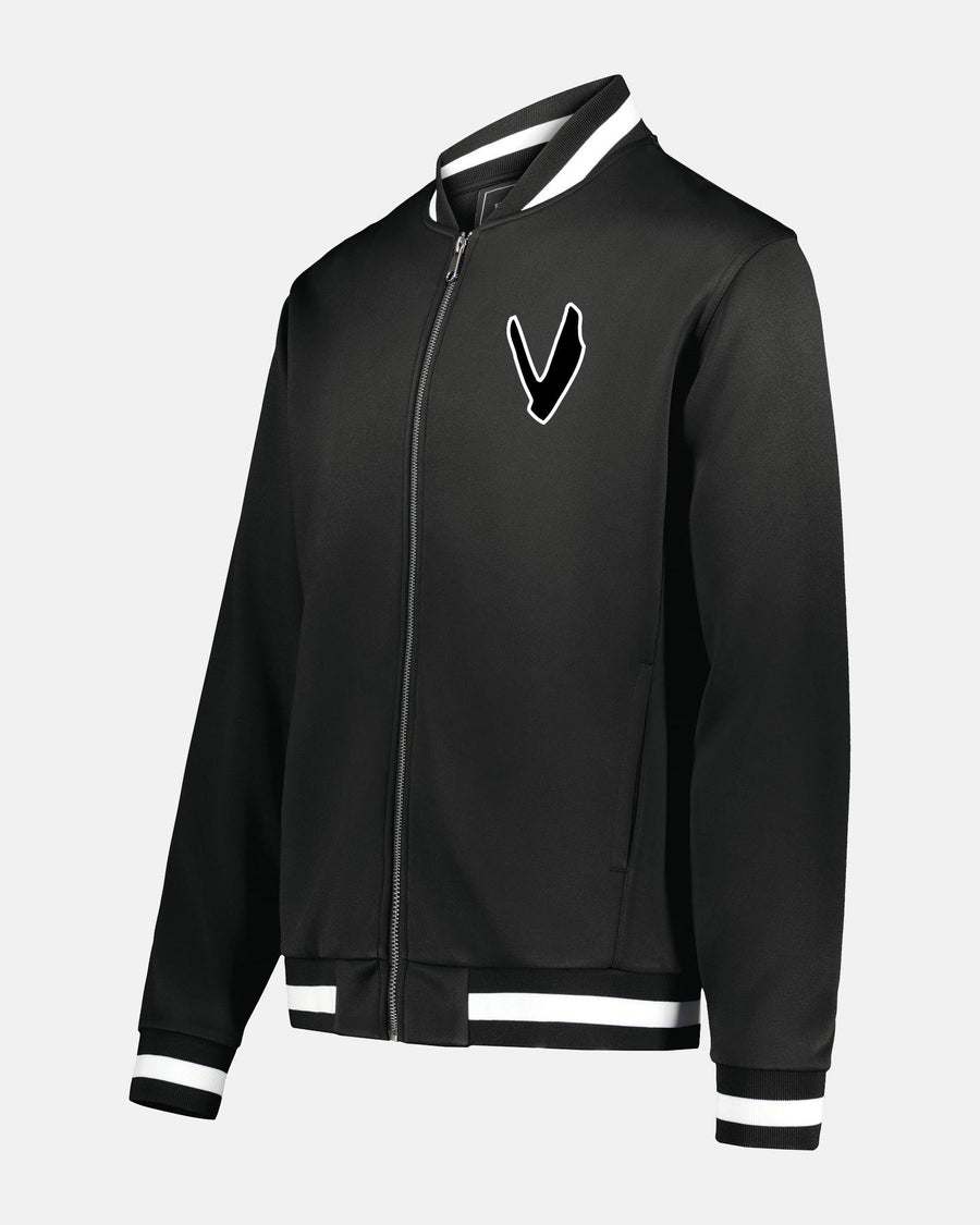 Holloway V-Street Full Zip Jacket "Wesseling Vermins", V, schwarz-DIAMOND PRIDE