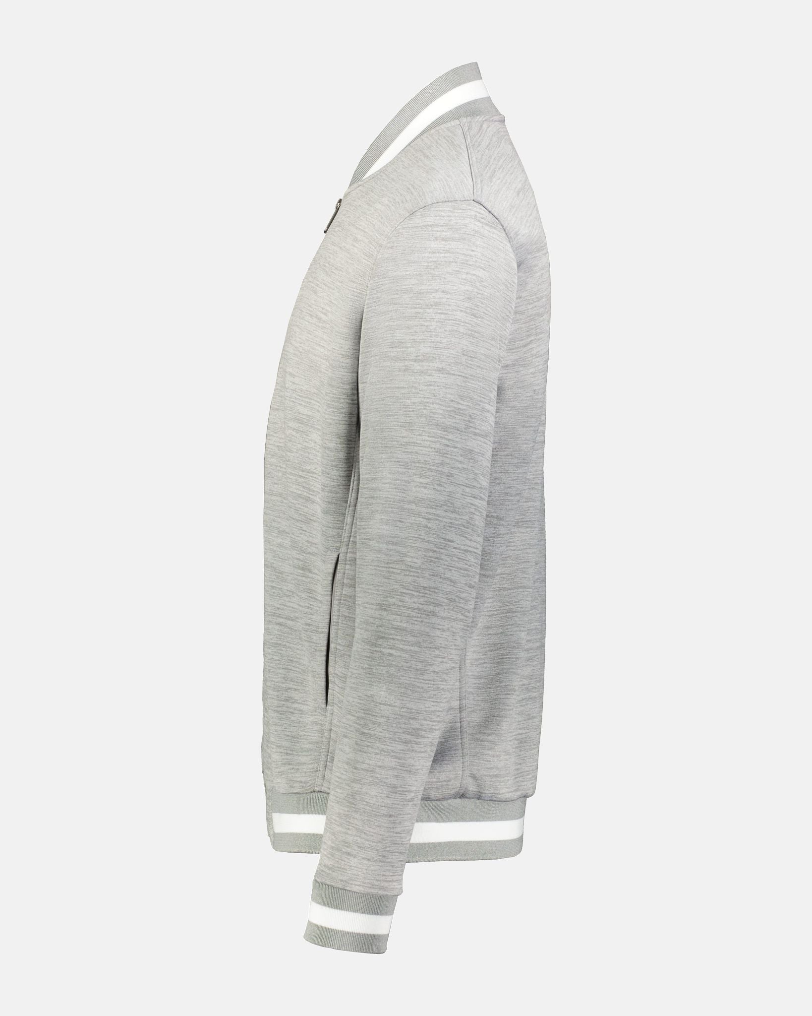 Holloway V-Street Full Zip Jacket, heather grau-DIAMOND PRIDE