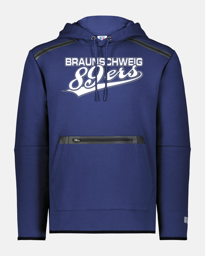 Russell Legend Long Sleeve Tech Fleece Hoodie "Braunschweig 89ers", 89ers, navy blau