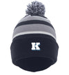 Pacific PomPom-Beanie "Kiel Seahawks", K, navy blau-weiss-grau-DIAMOND PRIDE