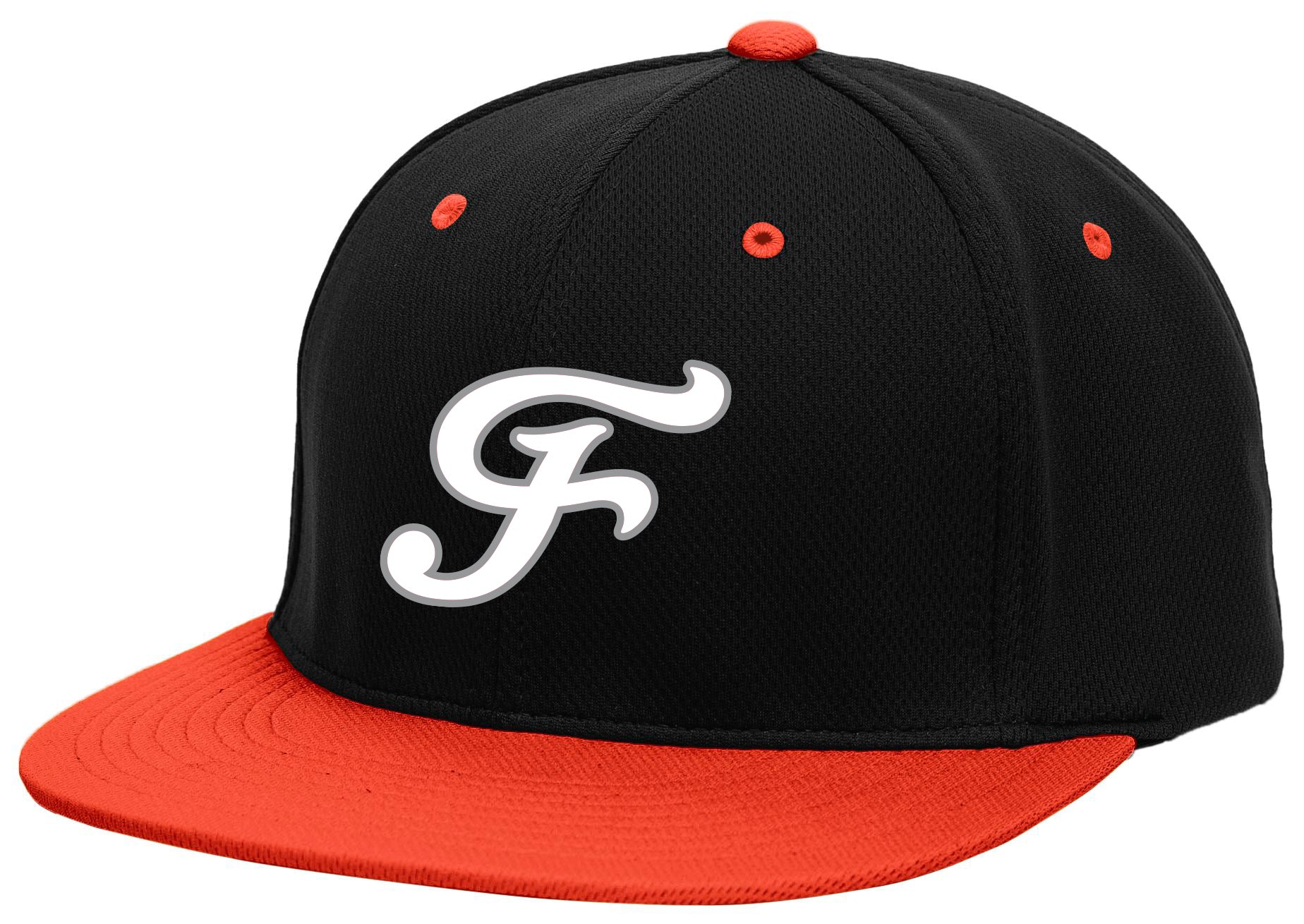Pacific Premium P-Tec Flexfit Cap "Freising Grizzlies", F, schwarz - rot-DIAMOND PRIDE