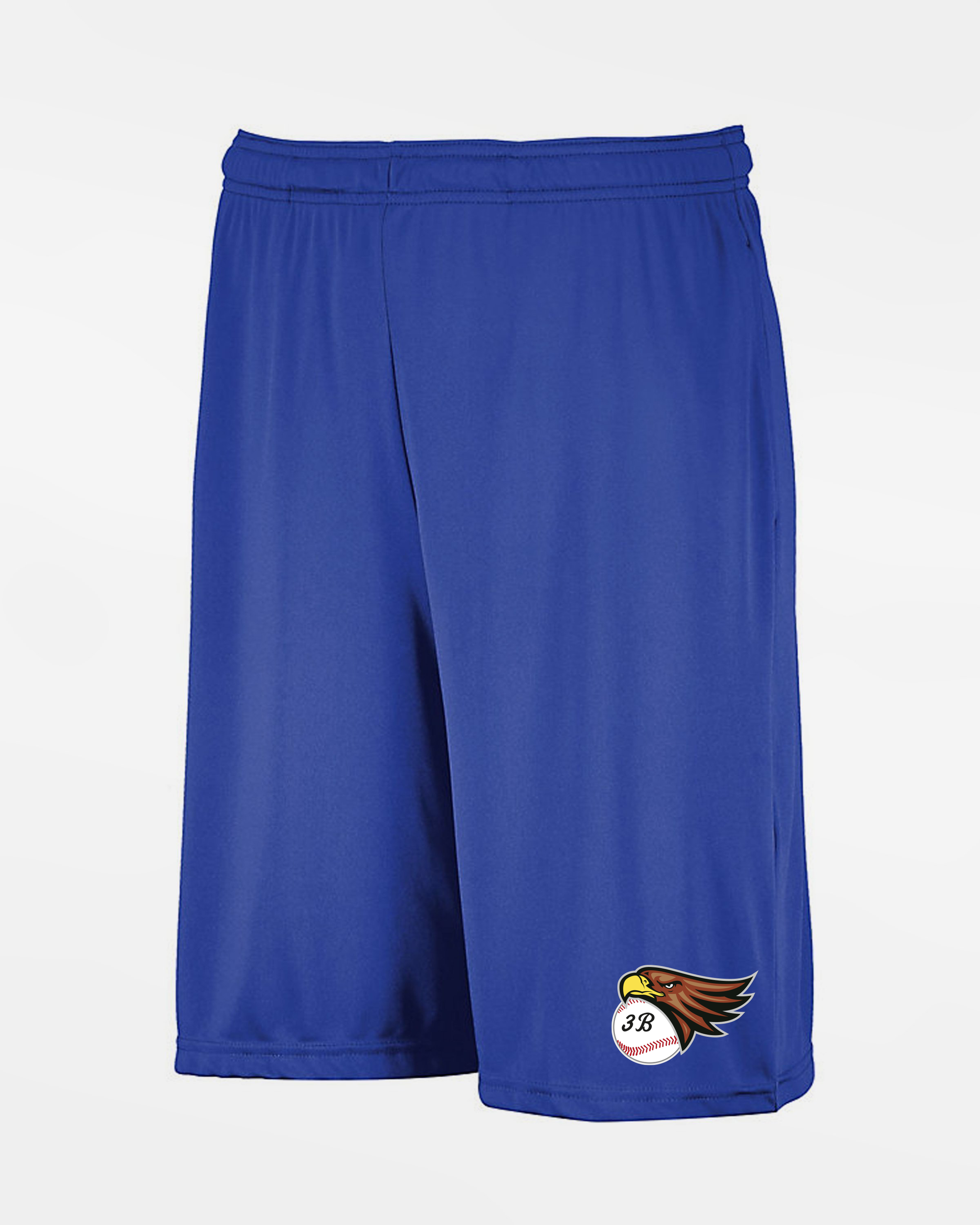 Russell Athletic Stretch-Performance Short mit Taschen "Hülben 3B", Head, royal blau