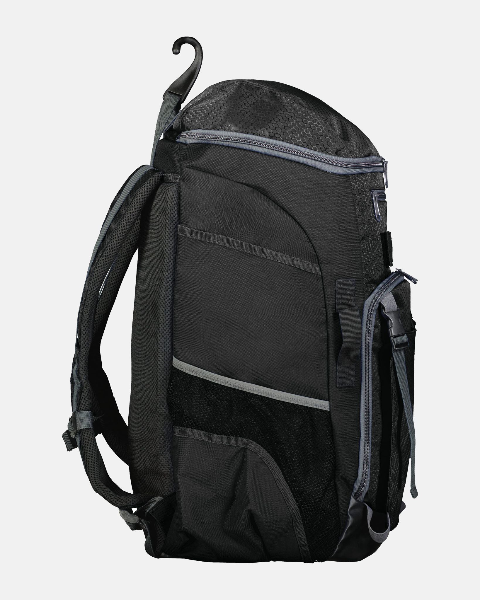 Russell Athletic Baseball Rucksack "Hard Bulls", Crest, schwarz-DIAMOND PRIDE