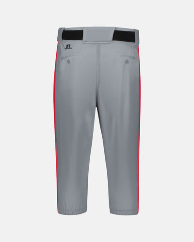Russell Athletic Kids Piped Diamond Series Baseball Knicker, Grau/Rot-DIAMOND PRIDE