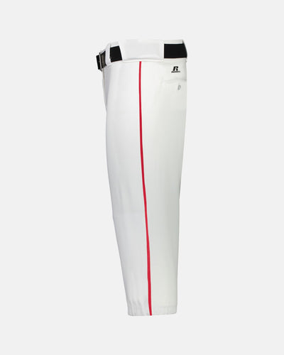 Russell Athletic Kids Piped Diamond Series Baseball Knicker, Weiss/Rot-DIAMOND PRIDE